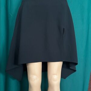 Black High-Low Skirt
